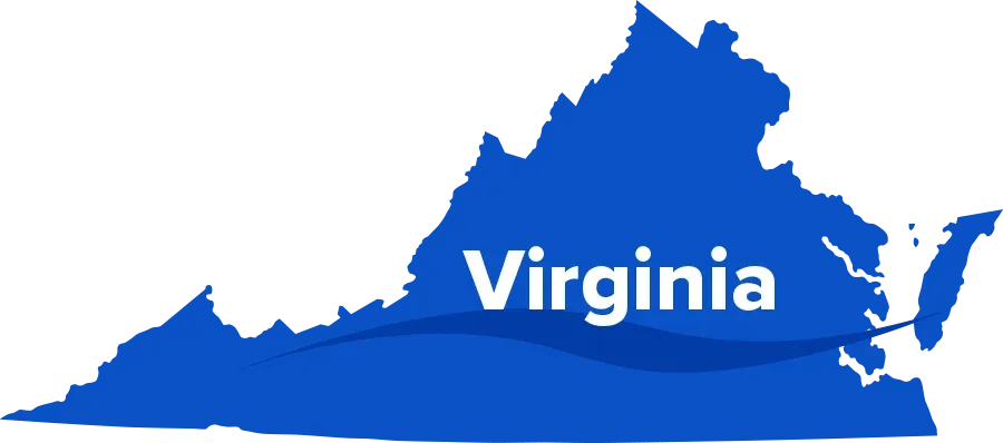 Mares Exterminating Service Area Map Virginia